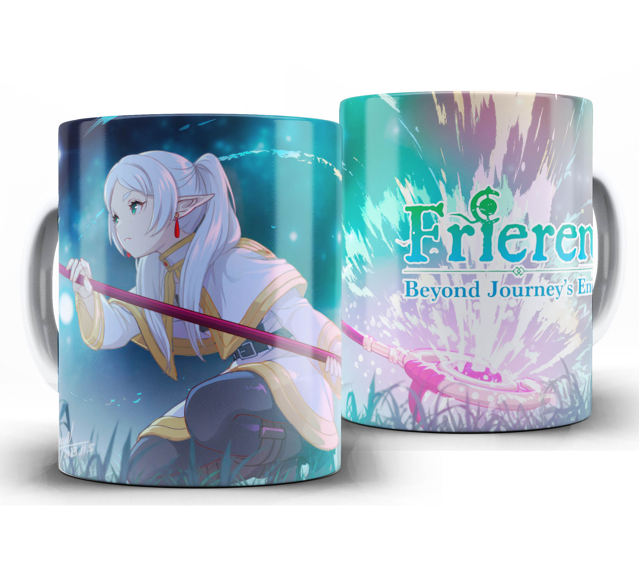 Caneca Anime - Frieren Beyond Journeys End W15 - Frieren Powerful